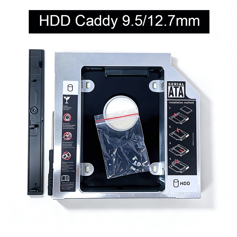 Laptop Accessories Organizer - Adaptador HDD SSD Caddy interfaz SATA