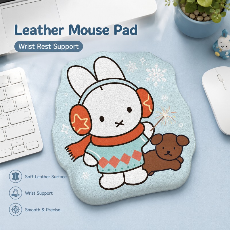 Laptop Office Accessories - Alfombrilla de ratón de cuero Anime