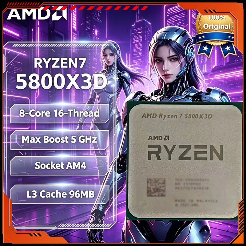 Amd Cpu Ryzen 7 - Procesador de Escritorio AMD Ryzen 7