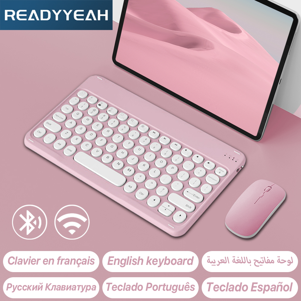 Laptop External Accessories - Teclado y ratón inalámbricos para Apple