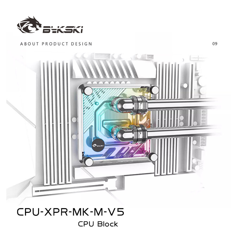Amd Cpu Ryzen 7 - Bloque de CPU Bykski para INTEL