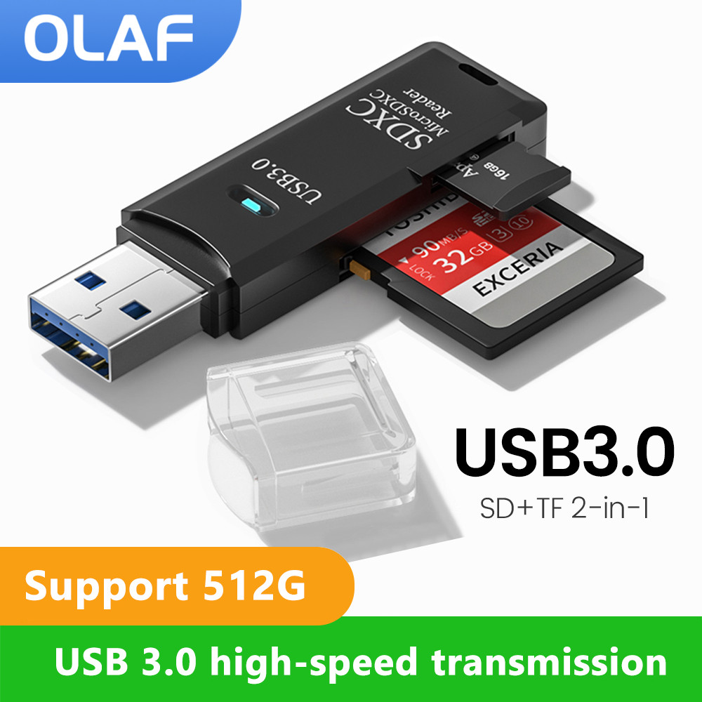 Laptop Accessories For Programmers - Lector de tarjetas USB 3,0 2