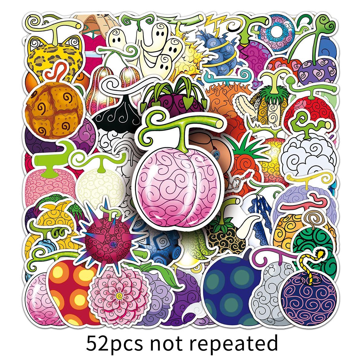Laptop Accessories Decoration - 52 pegatinas creativas de frutas del