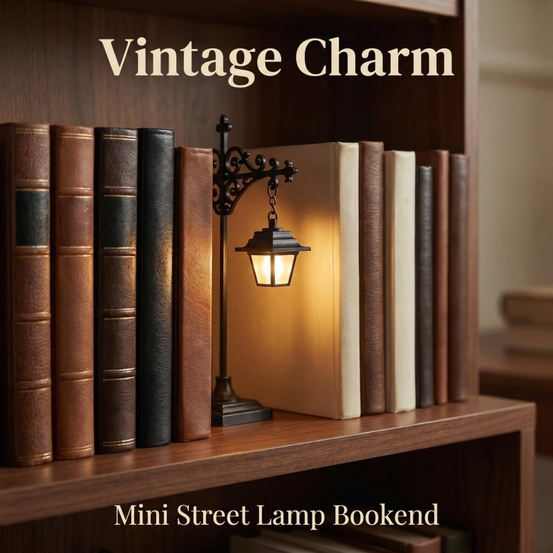 Laptop Accessories Light - Lámpara Decorativa Retro para Librería, Iluminación