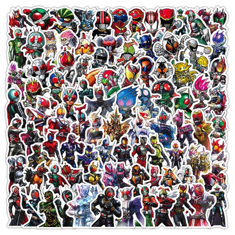 Laptop Accessories Decoration - 103 Pegatinas de Kamen Rider, Estilo