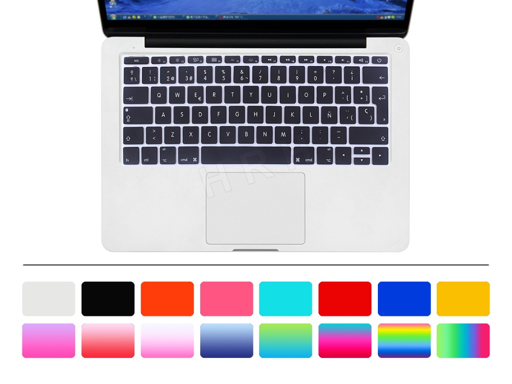 HRH-funda de silicona para tec - Mac Laptop Accessories reseña y precio