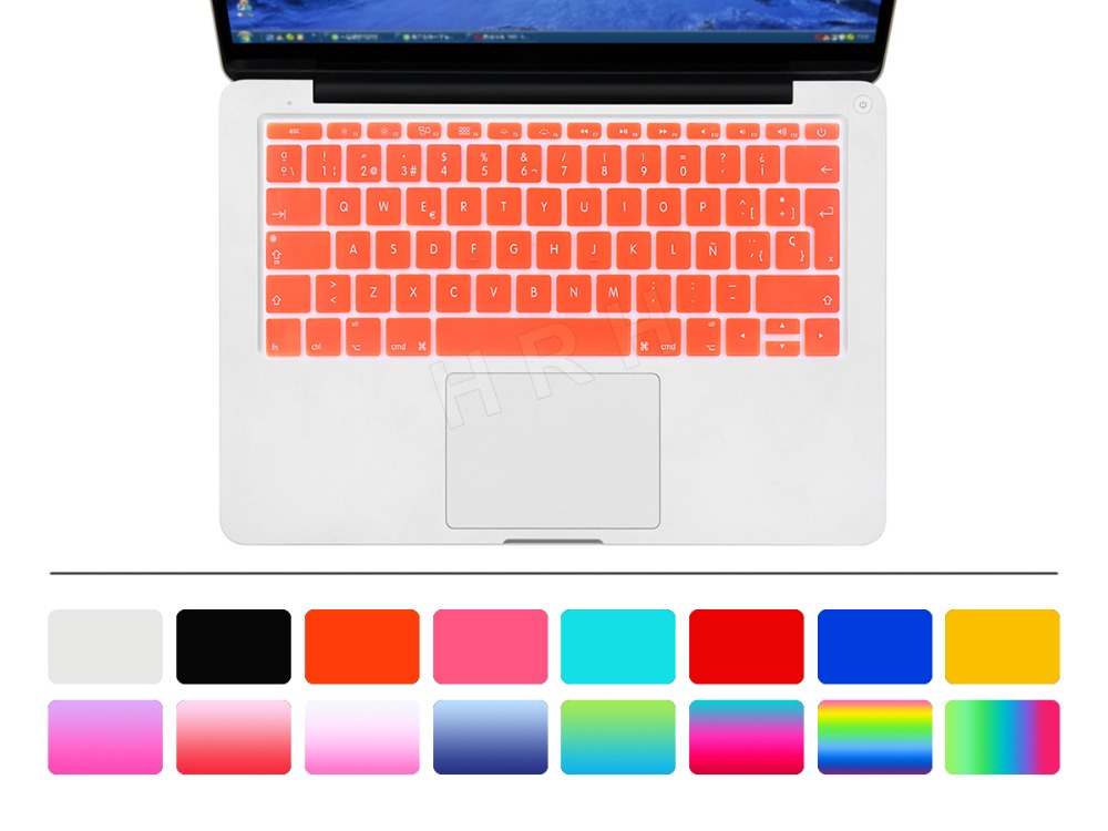 HRH-funda de silicona para tec - Mac Laptop Accessories reseña y precio
