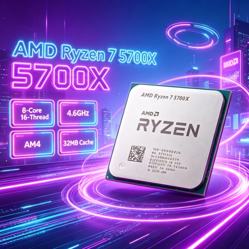 Procesador AMD Ryzen 7 5700X d - Amd Cpu Ryzen 7 reseña y precio