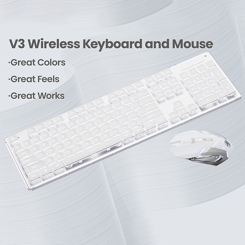 EWEADN V3 Juego de teclado y m - Laptop External Accessories reseña y precio