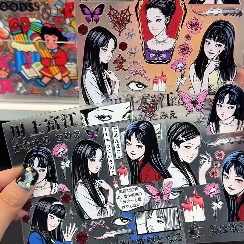 Pegatinas de Relieve de Tomie  - Laptop Accessories Decoration reseña y precio