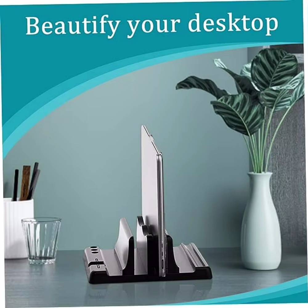 Soporte Vertical para Portátil - Laptop Accessories Organizer reseña y precio