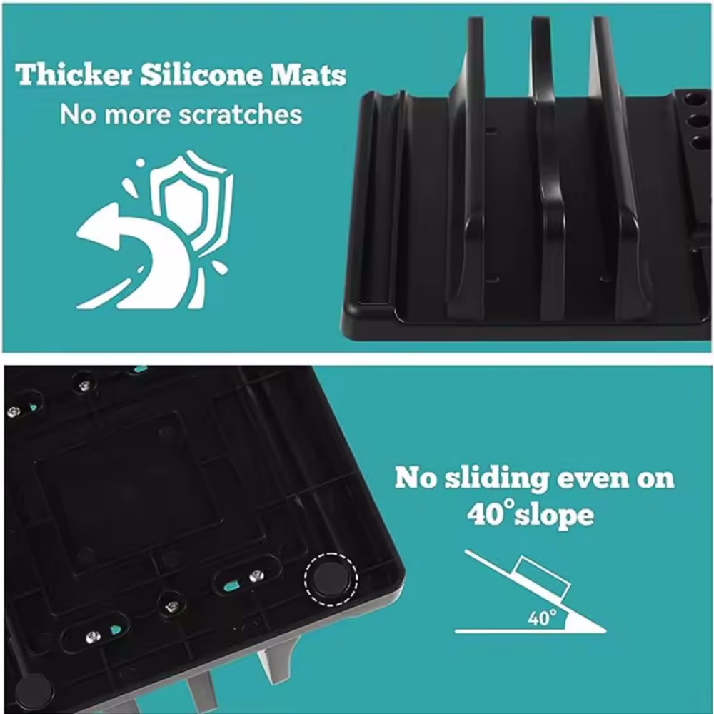 Soporte Vertical para Portátil - Laptop Accessories Organizer reseña y precio