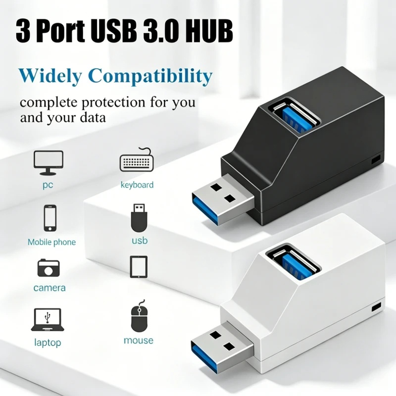Hub Divisor USB 3.0 2.0 Girato - Laptop Accessories For Programmers reseña y precio