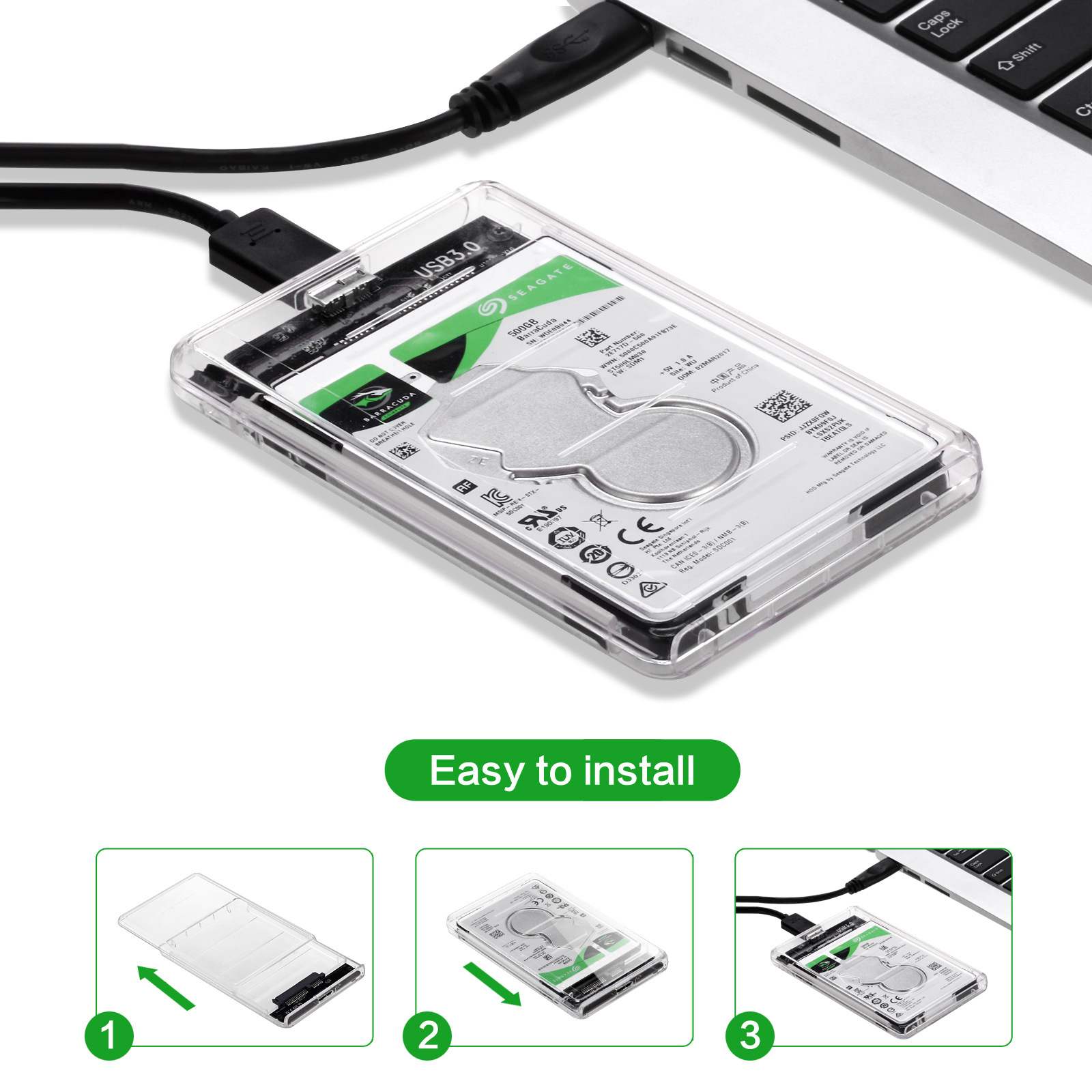 Caja de almacenamiento externa - Laptop External Accessories reseña y precio
