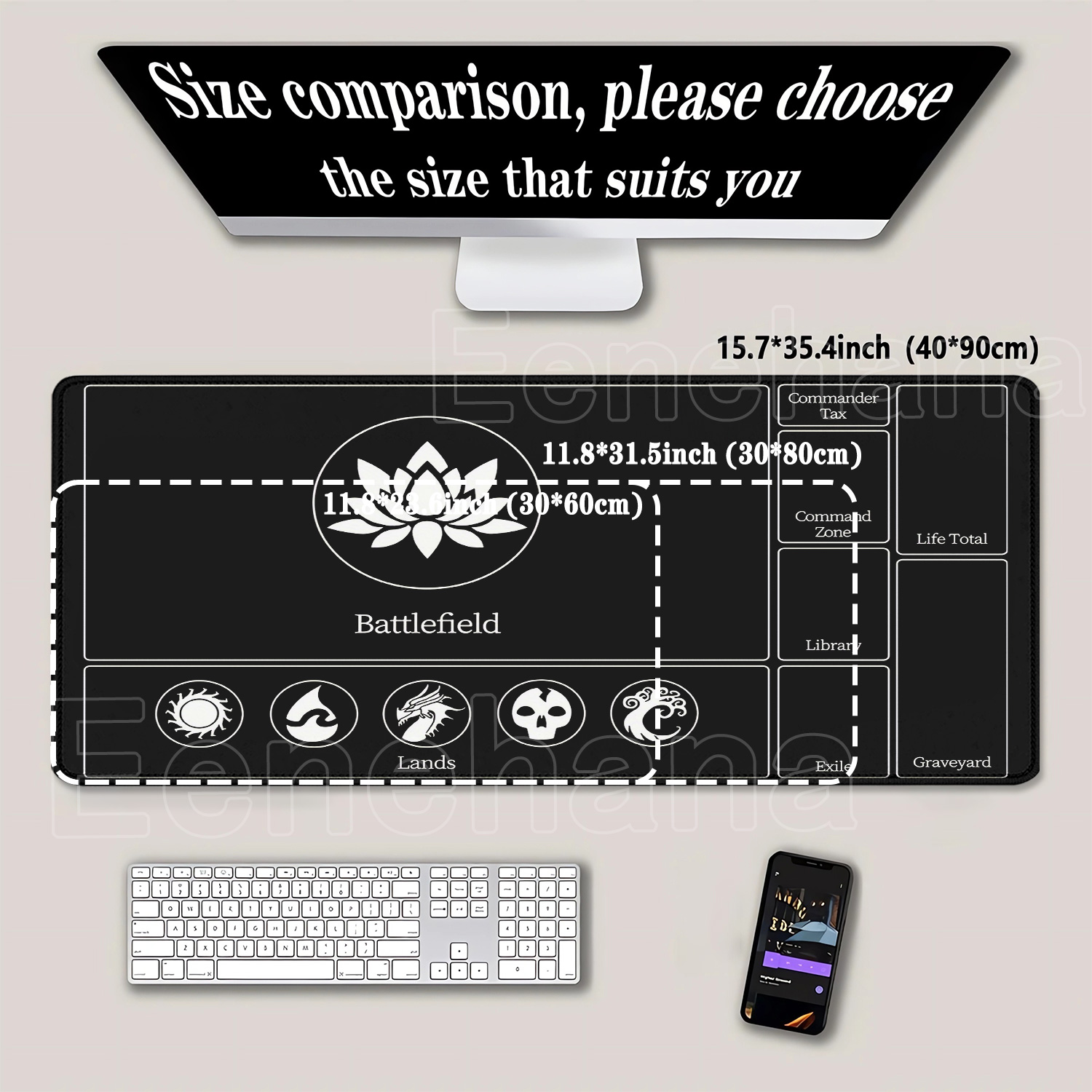 Tapete de juego The Magic Gath - Laptop Accessories For Programmers reseña y precio