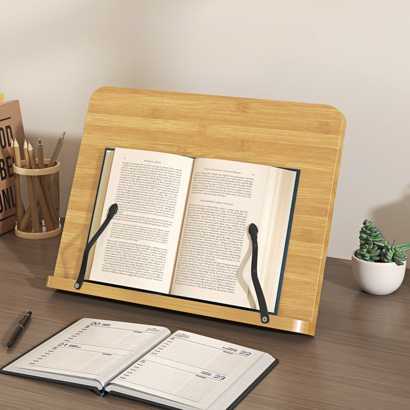 Soporte de Lectura de Madera,  - Laptop Office Accessories reseña y precio