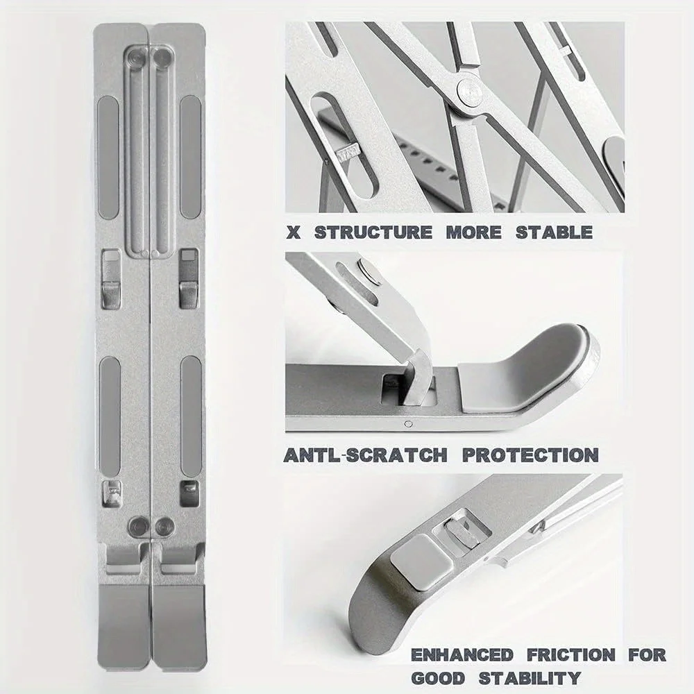 Soporte Plegable de Aluminio p - Laptop Accessories Organizer reseña y precio