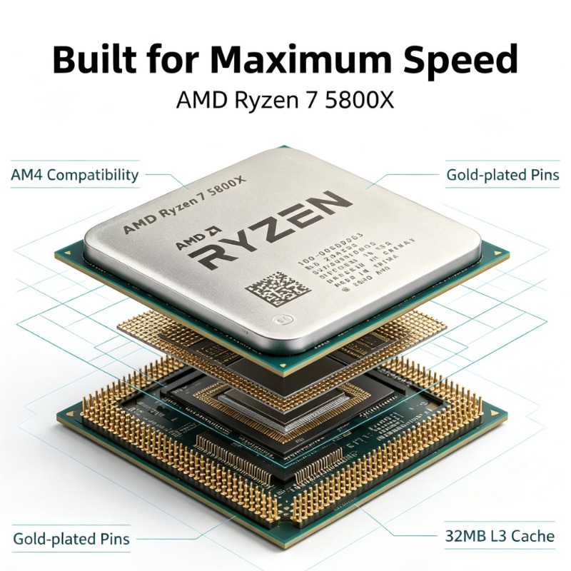 Estación de Trabajo Profesiona - Amd Cpu Ryzen 7 reseña y precio