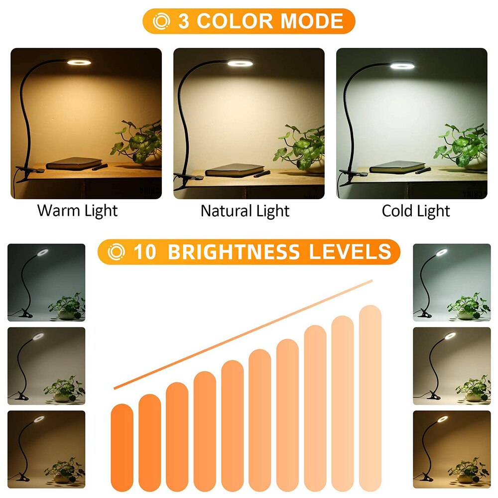 48 LEDs lámpara de escritorio  - Laptop Accessories Light reseña y precio