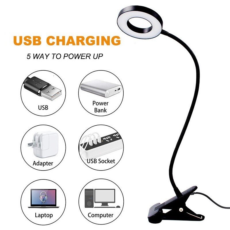48 LEDs lámpara de escritorio  - Laptop Accessories Light reseña y precio