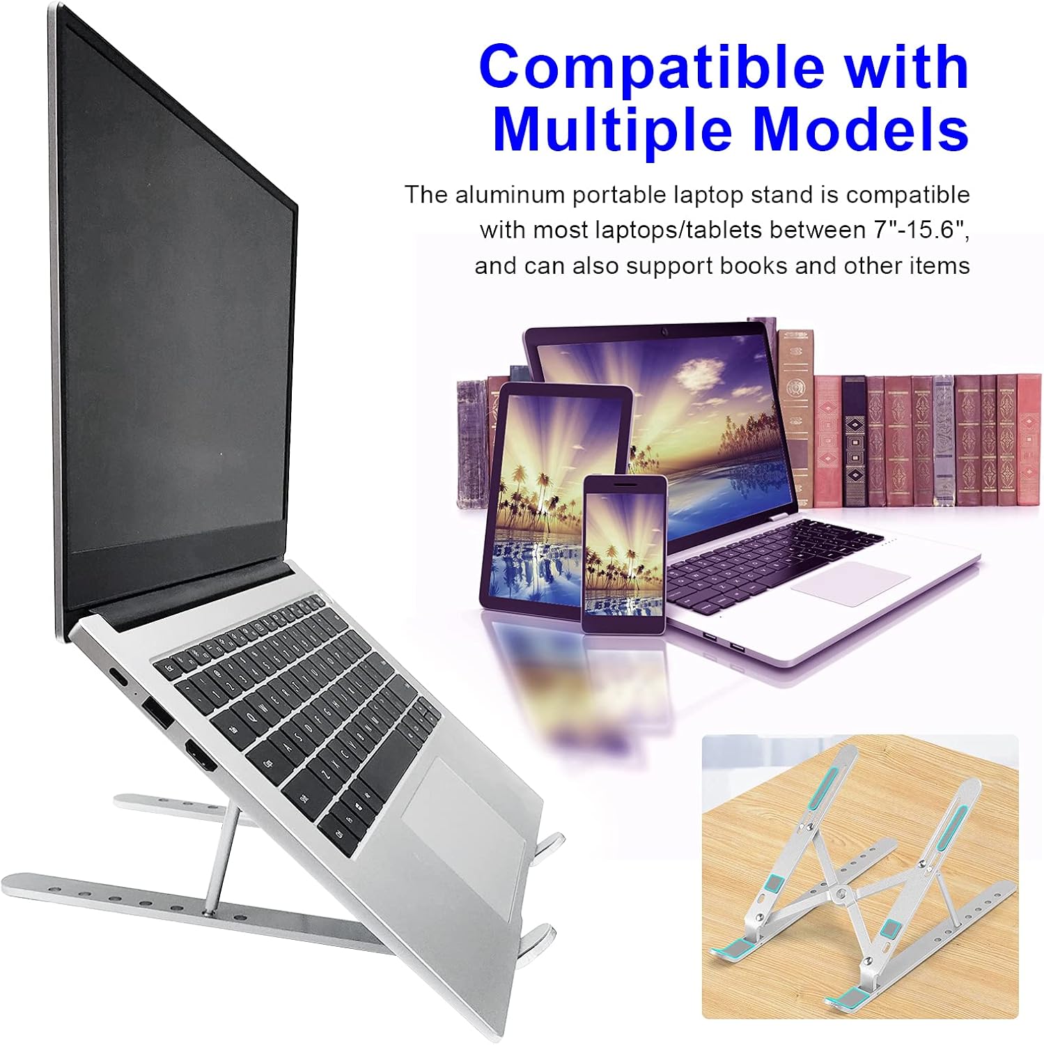 Soporte Ajustable para Portáti - Laptop Accessories Organizer reseña y precio