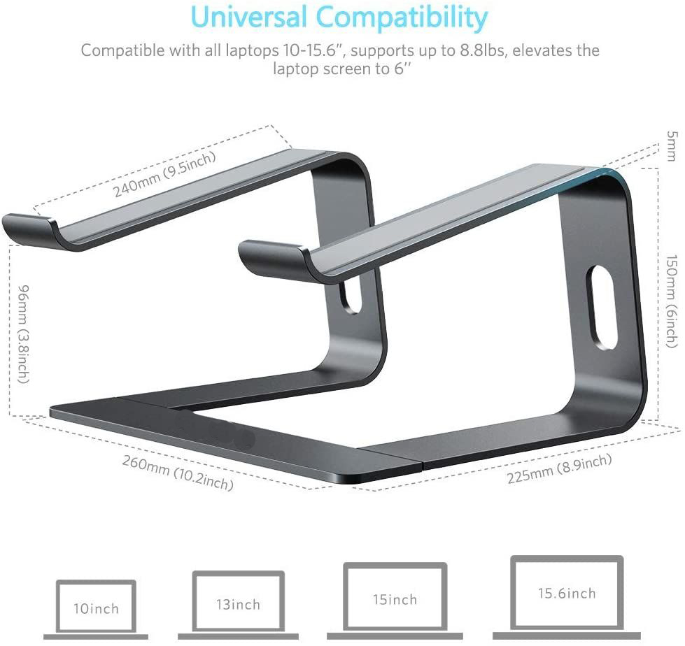 Soporte para ordenador portáti - Laptop Accessories Organizer reseña y precio