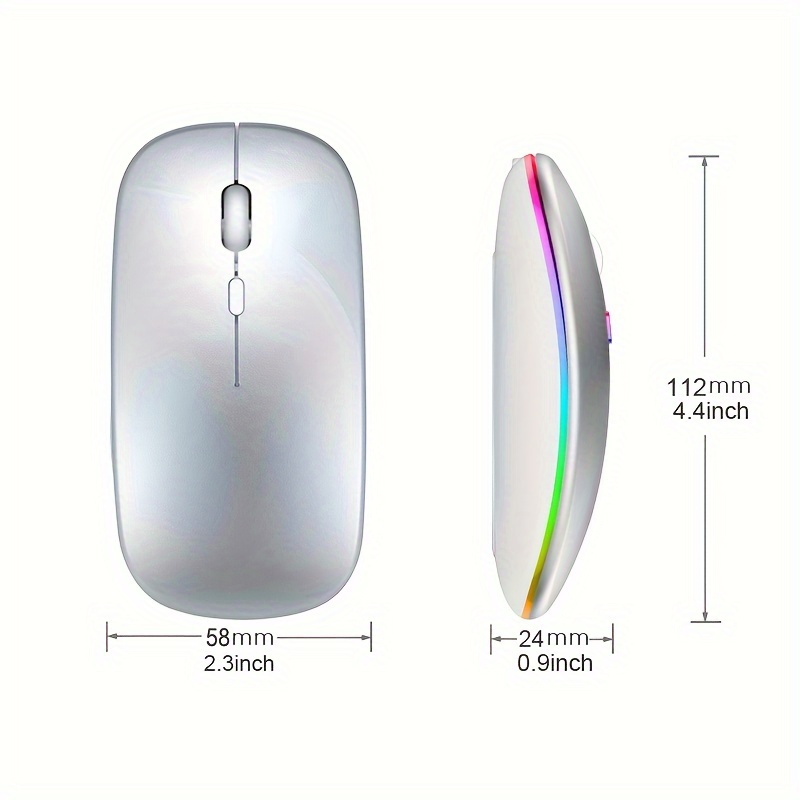 Ratón inalámbrico Bluetooth de - Laptop External Accessories reseña y precio