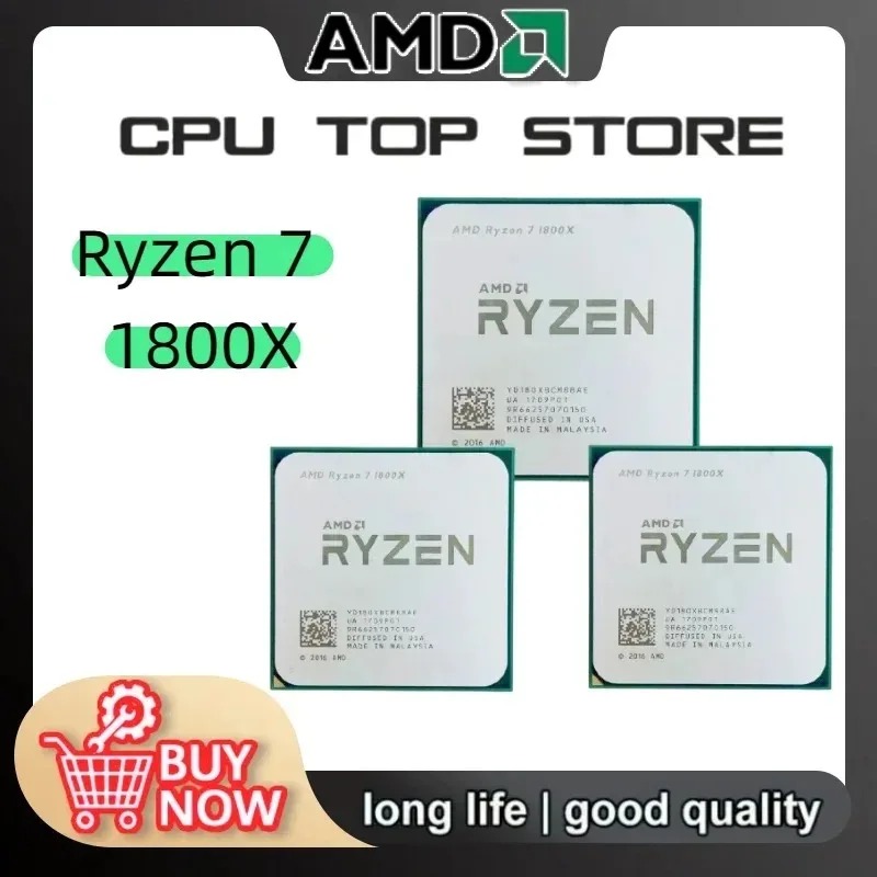 Procesador AMD Ryzen 7 1800X R - Amd Cpu Ryzen 7 reseña y precio