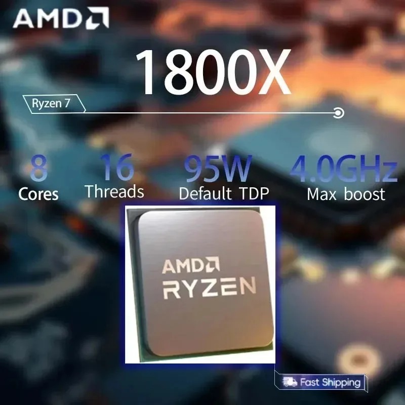 Procesador AMD Ryzen 7 1800X R - Amd Cpu Ryzen 7 reseña y precio