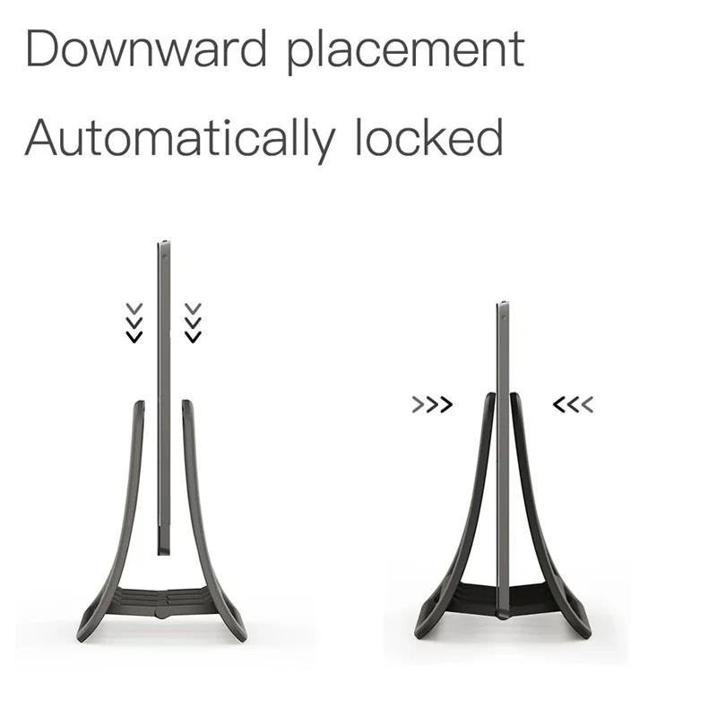 Soporte Vertical Antideslizant - Laptop Accessories Organizer reseña y precio