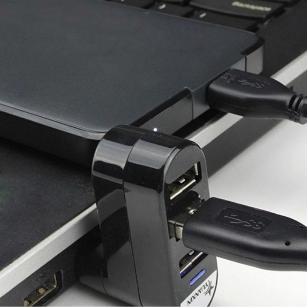 Hub USB 2.0 3 Puertos 180 °    - Mac Laptop Accessories reseña y precio