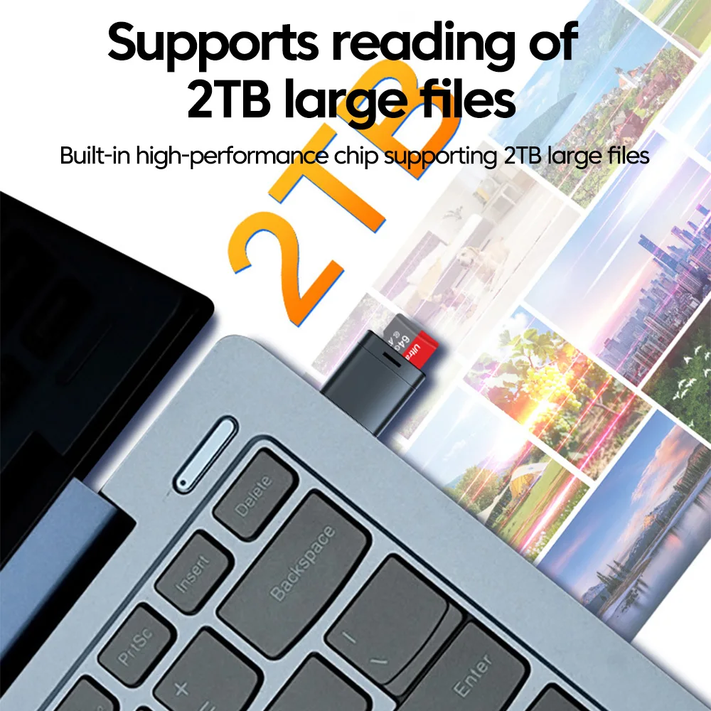 Lector de tarjetas USB 2,0 a M - Laptop External Accessories reseña y precio