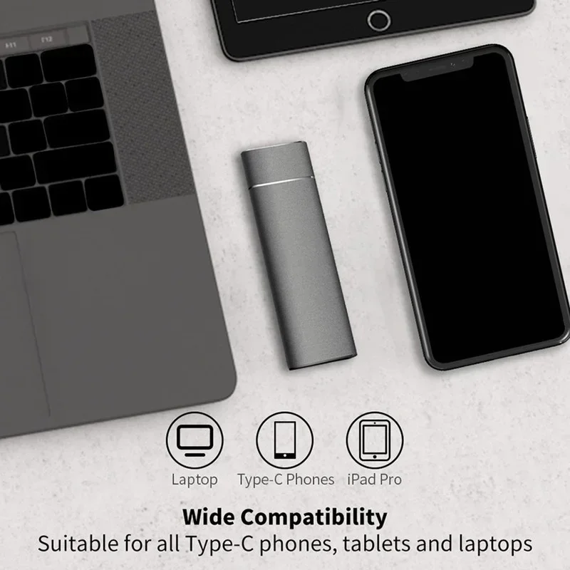SSD Mini Portátil de 256TB, 1T - Laptop External Accessories reseña y precio
