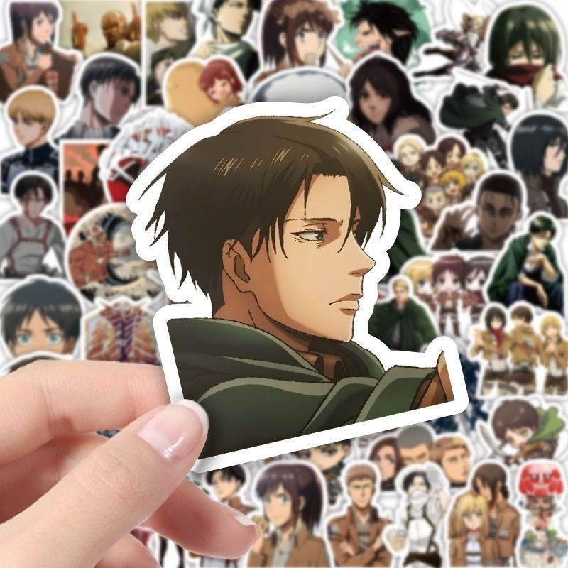 60 pegatinas de anime de Attac - Laptop Accessories Decoration reseña y precio