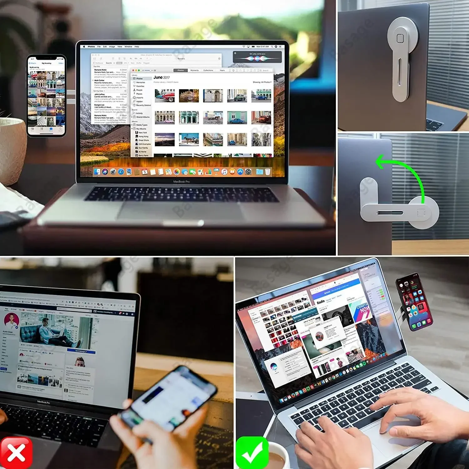 Soporte Magnético Plegable par - Laptop Accessories Must Have reseña y precio