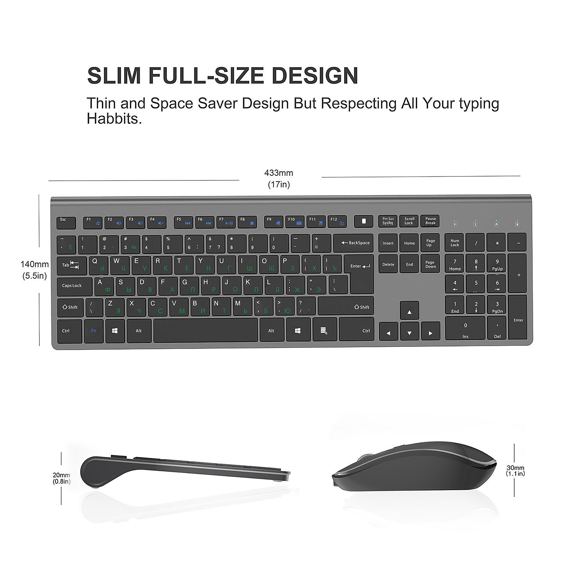 Juego de teclado y ratón inalá - Laptop External Accessories reseña y precio