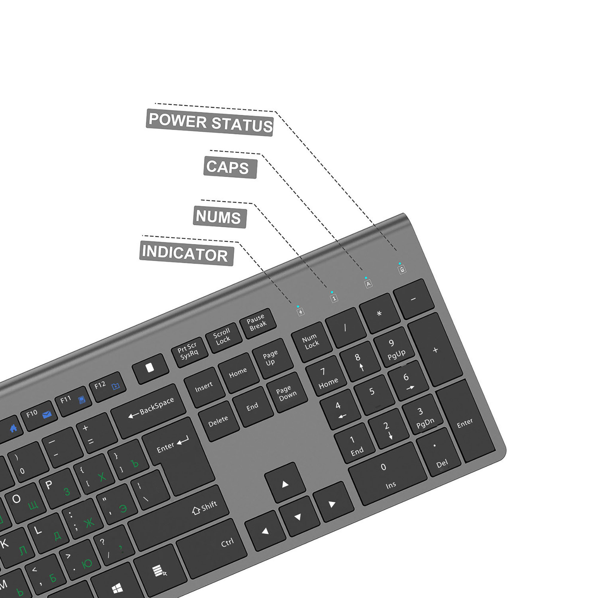 Juego de teclado y ratón inalá - Laptop External Accessories reseña y precio