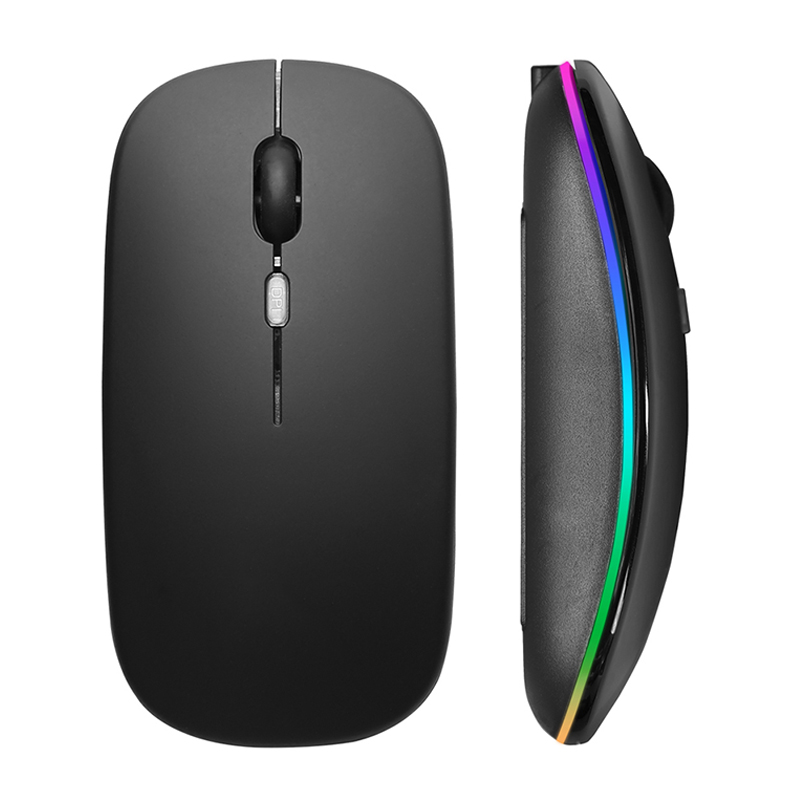 Ratón inalámbrico RGB recargab - Laptop External Accessories reseña y precio