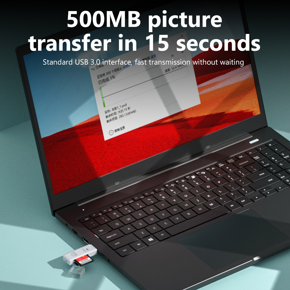 Lector de tarjetas USB 3,0 2 e - Laptop Accessories For Programmers reseña y precio