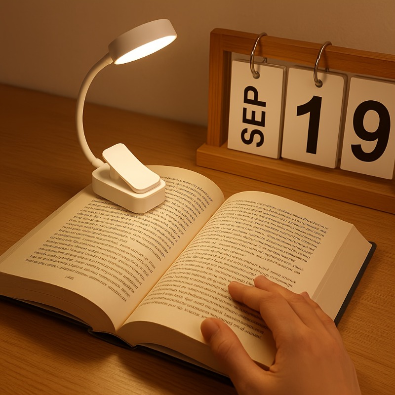 Lámpara de Lectura LED con Cli - Laptop Accessories Light reseña y precio