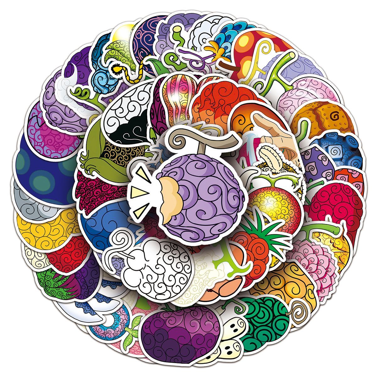 52 pegatinas creativas de frut - Laptop Accessories Decoration reseña y precio