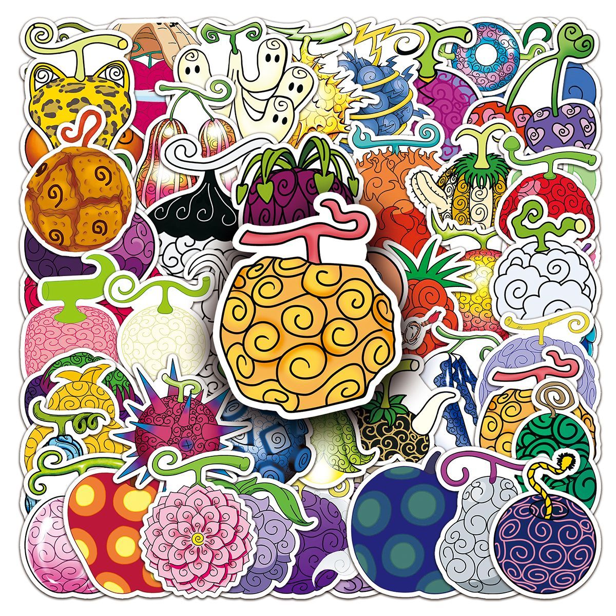 52 pegatinas creativas de frut - Laptop Accessories Decoration reseña y precio