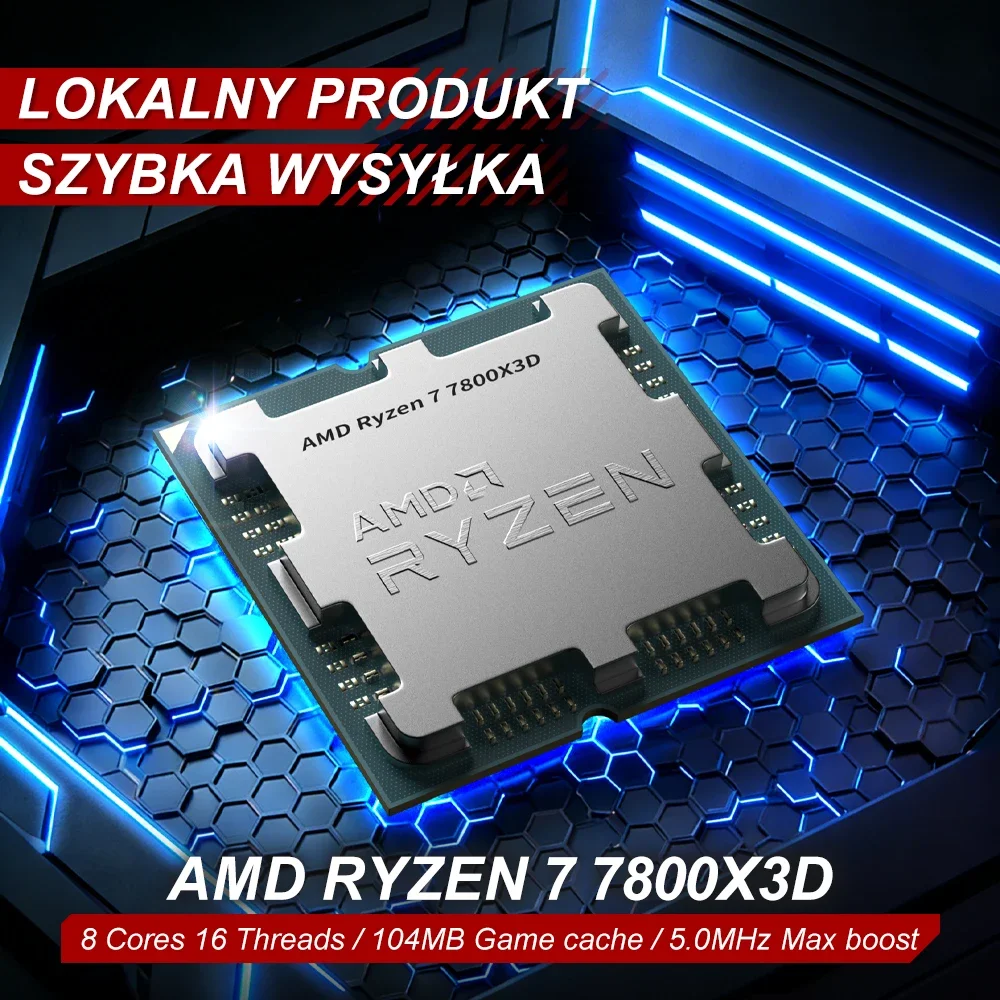AMD Ryzen 7 7800X3D R7 7800X3D - Amd Cpu Ryzen 7 reseña y precio