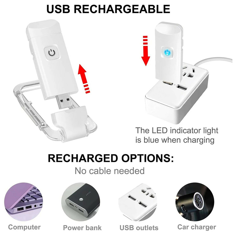 Lámpara de Lectura con Clip pa - Laptop Accessories Light reseña y precio