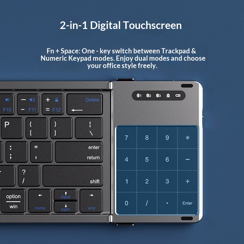 Teclado inalámbrico Bluetooth  - Laptop External Accessories reseña y precio