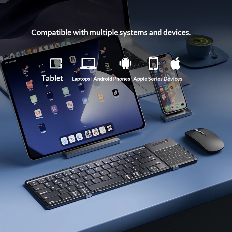 Teclado inalámbrico Bluetooth  - Laptop External Accessories reseña y precio
