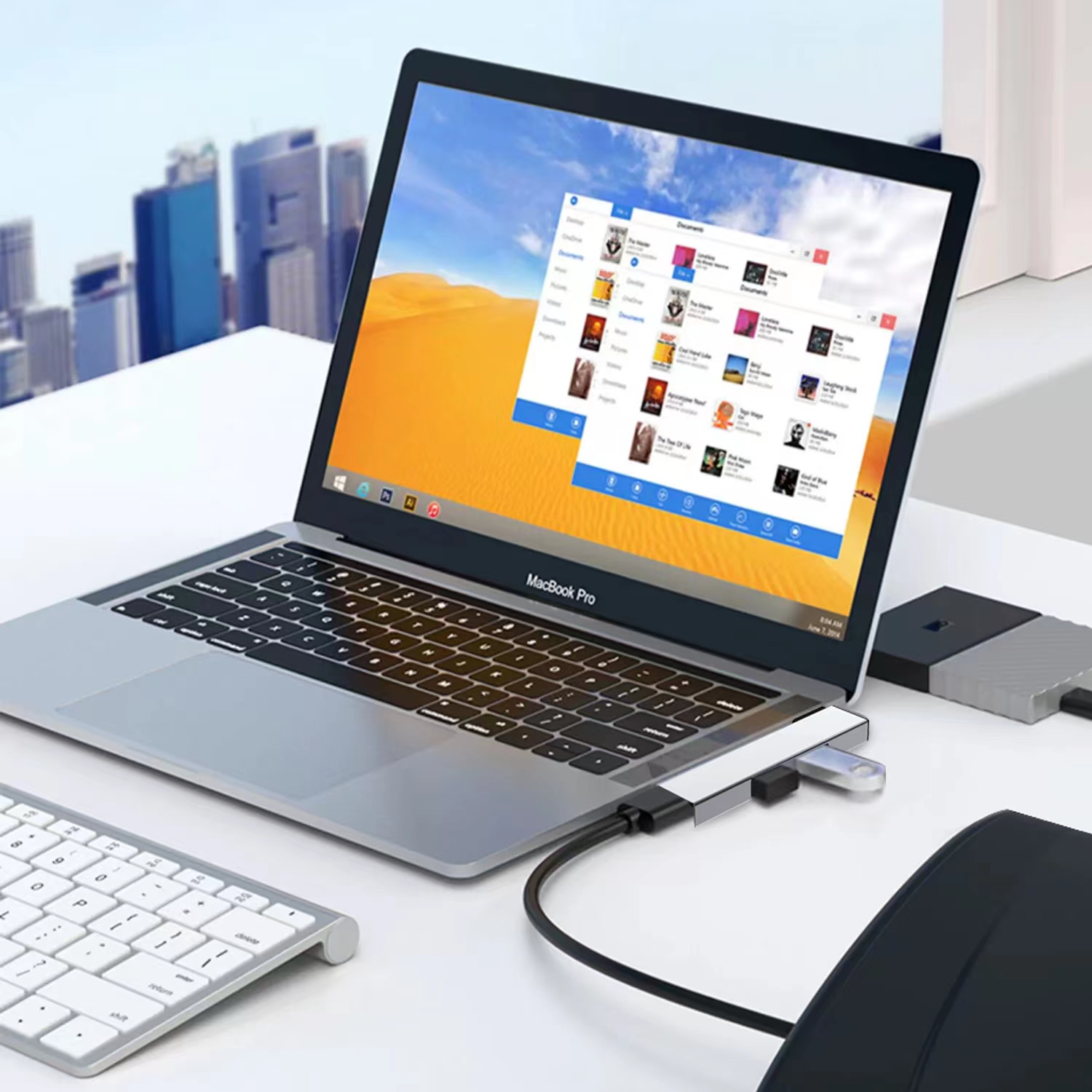 Adaptador USB C HUB 3,0 tipo C - Mac Laptop Accessories reseña y precio