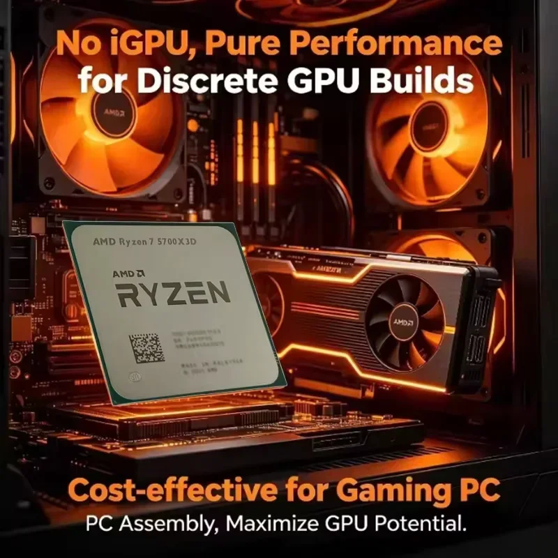 CPU AMD Ryzen 7 5700X3D R7 570 - Amd Cpu Ryzen 7 reseña y precio