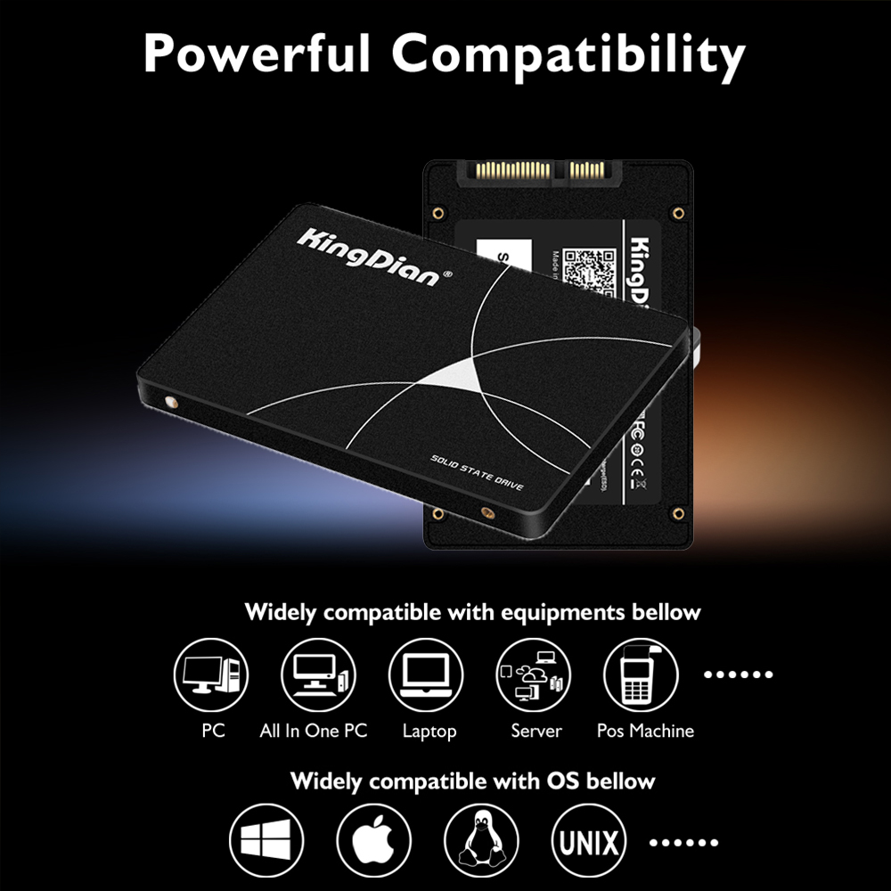 KingDian-SSD interno, SSD de 6 - Samsung Ssd Evo 870 reseña y precio